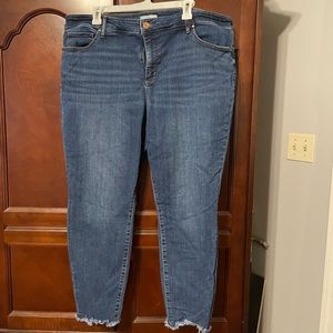 Loft plus denim jeans. Size 20